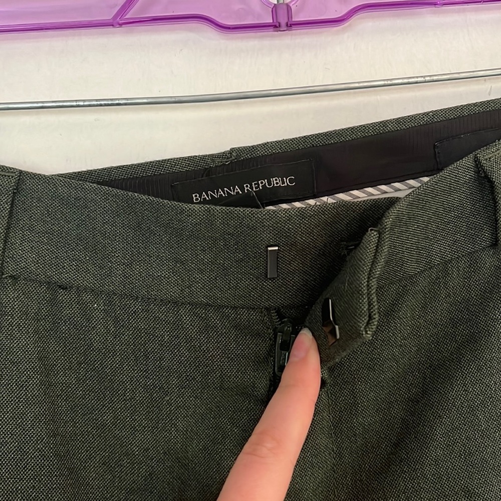 Green banana republic slacks
